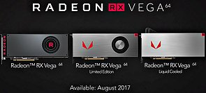 AMD Radeon RX Vega: Modell-Varianten (Referenzdesigns)